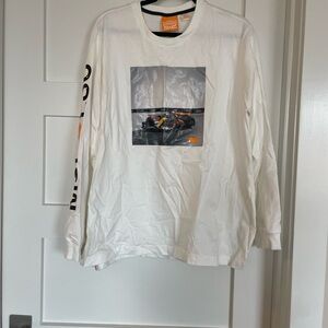 McLaren Levi's White Long Sleeve Graphic Tee